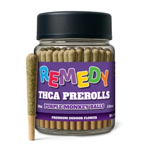 Purple Monkey Balls-THCA Pre Rolls 2x1g