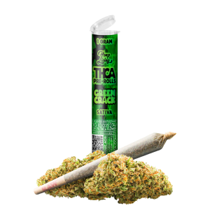 Green Crack THCA Pre Rolls 2x1g