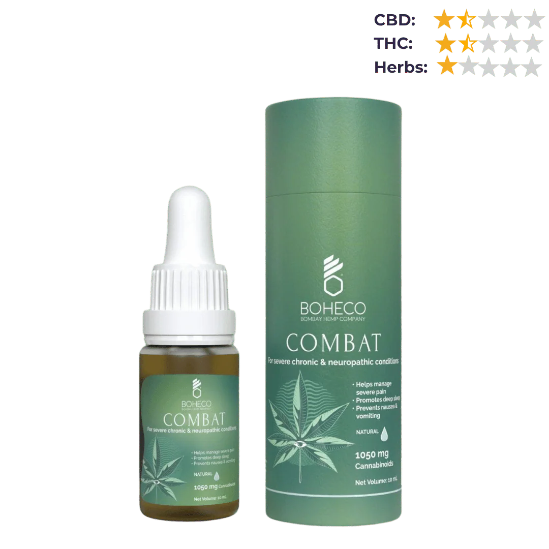 BOHECO COMBAT (THC 60mg) TINCTURE