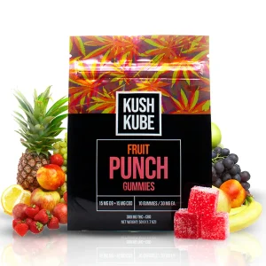 Kush Kube Delta 9 THC + CBD Fruit Punch
