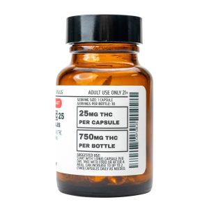 Delta 8 THC Soft-gels 750mg 25mg